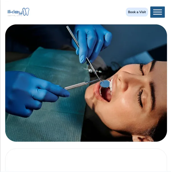 Image related to dental website design success – how ilkley dental care gets 30+ enquiries a month