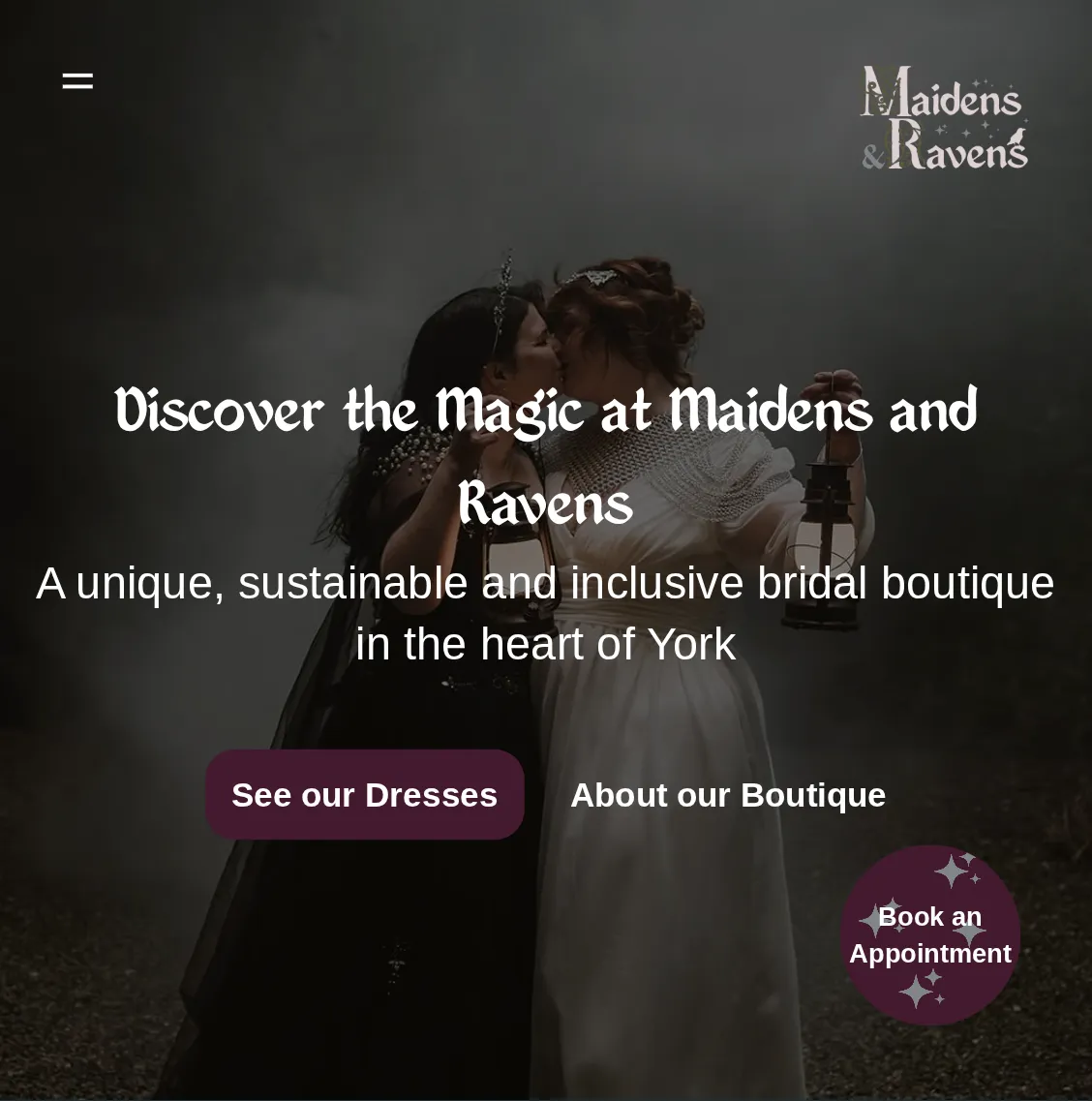 Maidens and Ravens Bridal Boutique